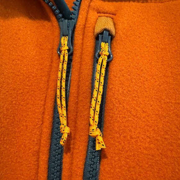 REI Trailsmith Orange Fleece Full Zip Women's Jacket, Excellent Condition, Sz L - Picture 8 of 11